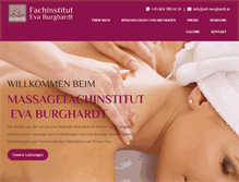 Tablet Screenshot of mfi-burghardt.at